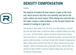 RIO Outbound Short Shooting Head Sinking Type 6 DC Fly Line -VisVang Winkel aa20density20compensation20logo20rio