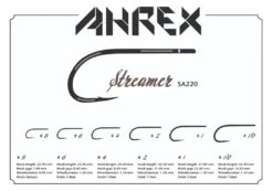 Ahrex SA220 SA Streamer -VisVang Winkel ahrex sa220sheet