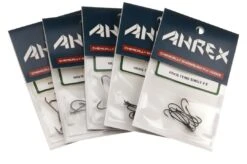 Ahrex HR410 Tying Single Salmon & Steelhead Hooks -VisVang Winkel ahrex20hr41020tying20single20 20black20finish20 20group20picture20 20all20sizes