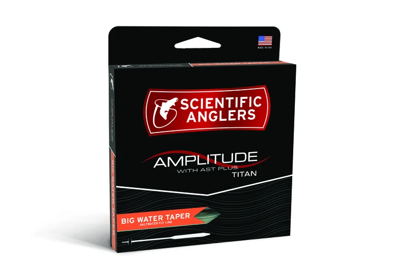 Scientific Anglers Amplitude Big Water Taper Black/Surf/Sand Fly Line 1 Scientific Anglers Amplitude Big Water Taper Black/Surf/Sand Fly Line