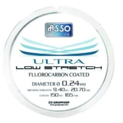 Asso Ultra Fluorocarbon Coated Nylon 50 M Spool