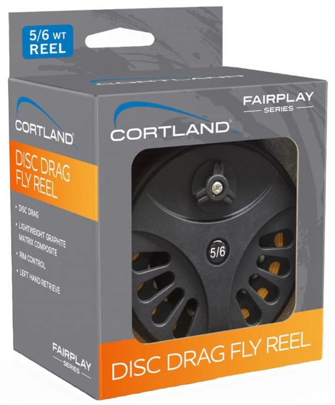 Cortland Fairplay Preloaded Fly Reel With Line 2 Cortland Fairplay Preloaded Fly Reel With Line - Afbeelding 2