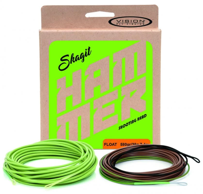 Vision Hammer Slide Float To Sink3 Skagit Line 2 Vision Hammer Slide Float To Sink3 Skagit Line - Afbeelding 2