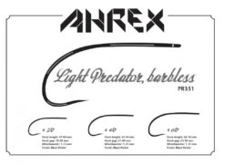 Ahrex PR351 Light Predator Barbless Hooks -VisVang Winkel pr351