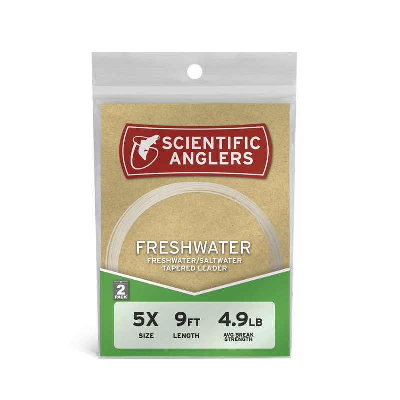 Scientific Anglers Freshwater Leader 2-Pack 1 Scientific Anglers Freshwater Leader 2-Pack