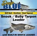 Frog Hair Deep Blue Snook & Baby Tarpon 9,5ft Leader